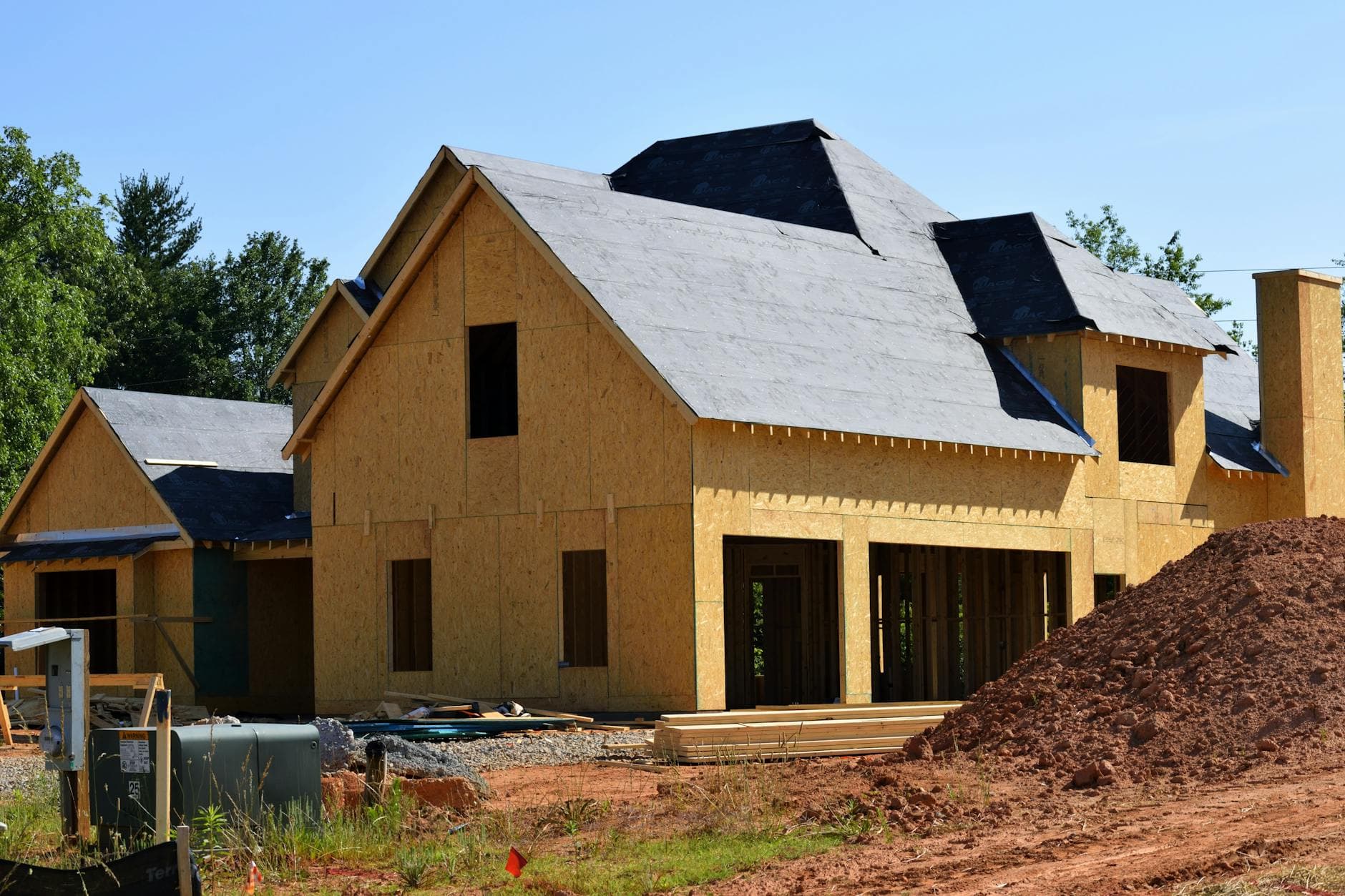 Construction (mur, garage, chalet, maison)
